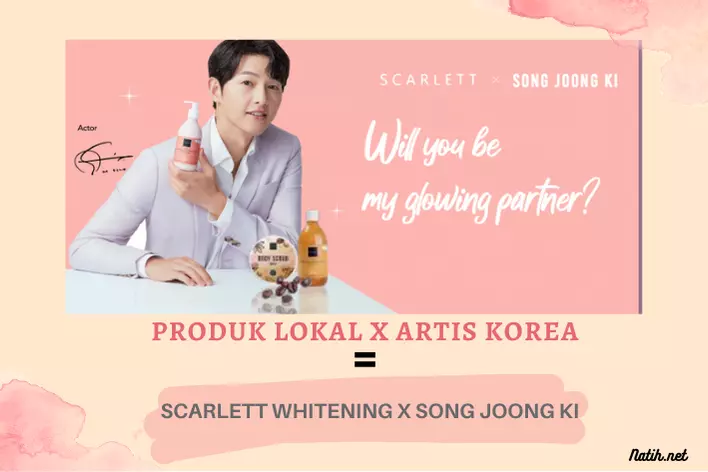 Song Joong-ki - Bintang - Duta Besar - Scarlett - Pemutih