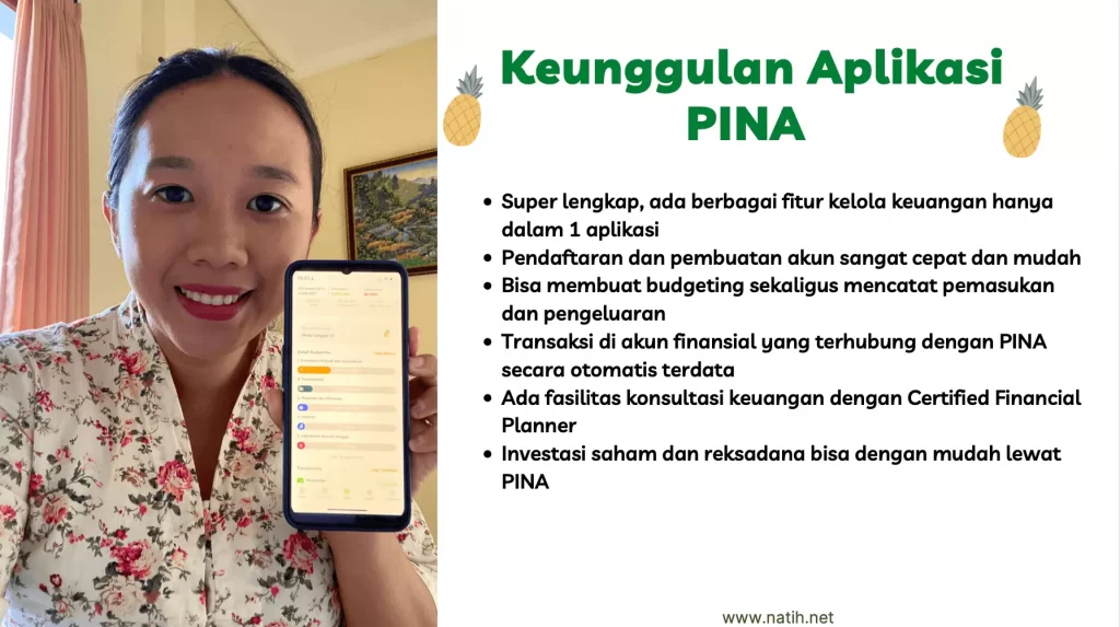 Keunggulan aplikasi PINA, aplikasi budgeting yang aman dan terpercaya