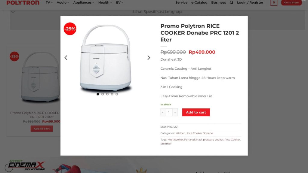 harga rice cooker donabe yang terjangkau