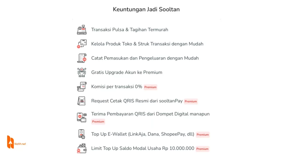 keuntungan upgrade akun QRIS di sooltanPay