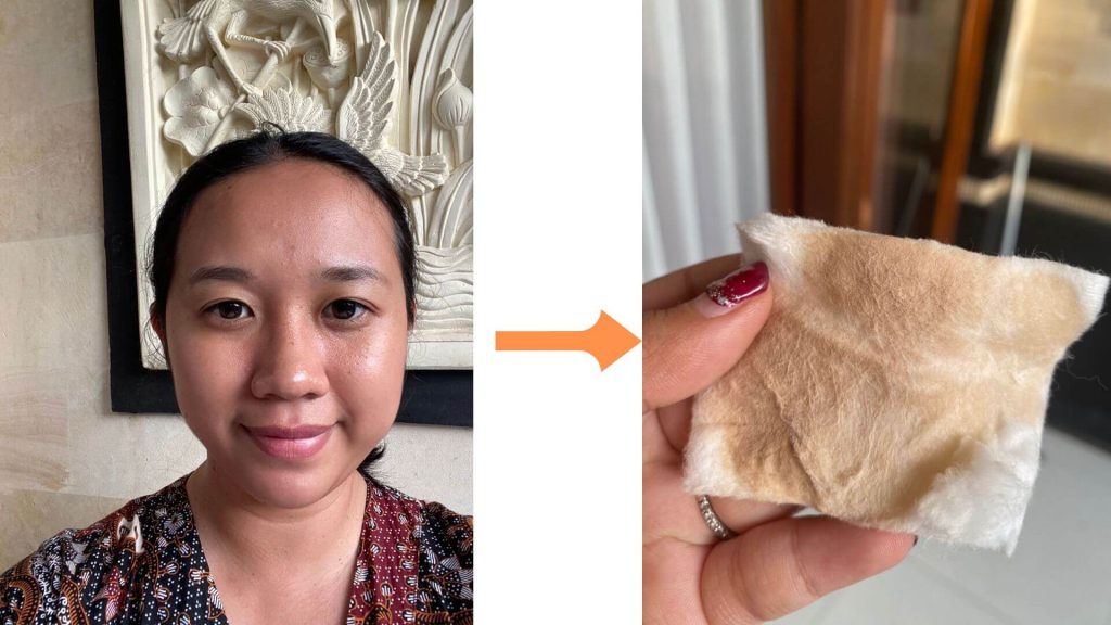 RDL Facial Cleanser papaya mampu mengangkat sel kulit mati