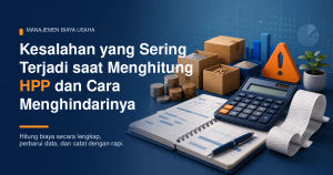kesalahan saat menghitung HPP